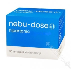 Nebu-Dose hipertonic, roztwór do inhalacji, 30 ampułek po 5ml