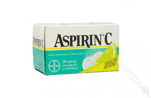 Aspirin C, 20 tabletek musujących