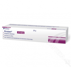 Pirolam 1%, zawiesina na skórę, 20g