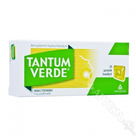 Tantum Verde, smak cytrynowy, 30 pastylek