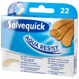 Salvequick Aqua Resist, wodoodporne, 22 plastry