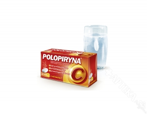 Polopiryna C, 10 tabletek musujących