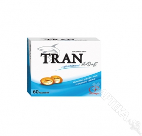 Tran z wit. A+D+E, Colfarm, 60 kapsułek