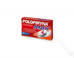 Polopiryna MAX, 500mg, 20 tabletek dojelitowych