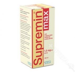 Supremin MAX 1,5 mg/ml, syrop, 150ml