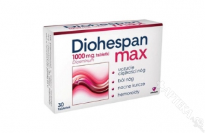 Diohespan max 1000mg, 60 tabletek
