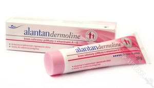Alantandermoline, krem ochronny półtłusty z witaminami A+E, 50g