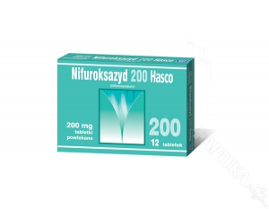 Nifuroksazyd 200 Hasco, 12 tabletek