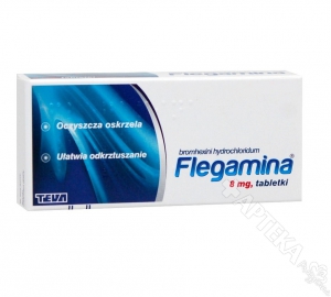Flegamina 8mg, 20 tabletek