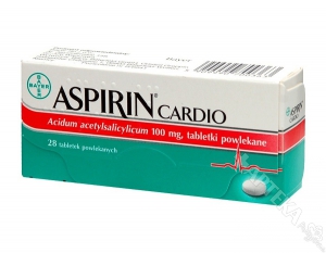 Aspirin Cardio 100, 28 tabletek