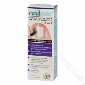 Nailner, lakier do leczenia grzybicy paznokci 2w1, 5ml