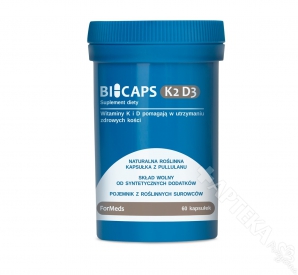 BICAPS K2 D3, 60 kapsułek