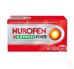 Nurofen Express Forte 400mg, 20 kapsułek