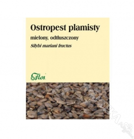 Owoc ostropestu plamistego, mielony, odtłuszczony, 100g
