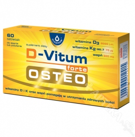 D-Vitum Forte Osteo, 60 tabletek