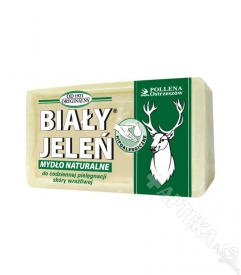 BIAŁY JELEŃ, mydło naturalne w kostce, 150g