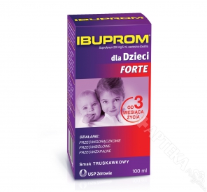 Ibuprom dla dzieci Forte, zawiesina doustna, 100ml