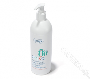 ZIAJKA, żel do ciała i włosów dla dzieci, 400ml