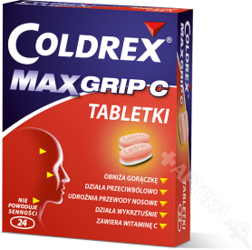 Coldrex Maxgrip C, 24 tabletek