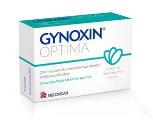 Gynoxin Optima, 3 kapsułki dopochwowe
