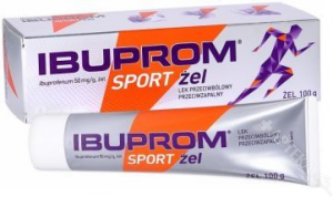 Ibuprom Sport żel 0,05g/g, 100 g