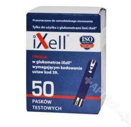 iXell TD-4331, 50 pasków testowych