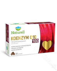 Naturell, Koenzym Q10 100mcg, 30 kapsułek