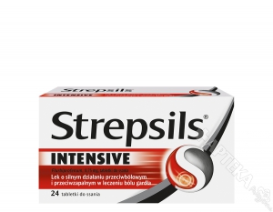 Strepsils Intensive, 24 tabletki do ssania