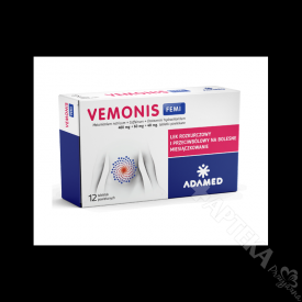 Vemonis Femi tabl.powl. 0,4g+0,06g+0,04g 12tab