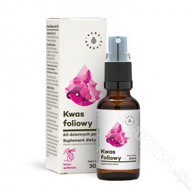 Aura Herbals, Witamina B9 Forte (kwas foliowy), 30ml