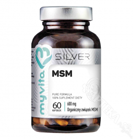 MyVita SILVER MSM, 60 kapsułek