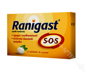 Ranigast S-O-S, 24 tabletki do ssania
