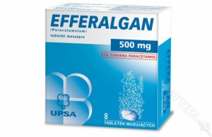 Efferalgan, 500mg, 16 tabletek musujących