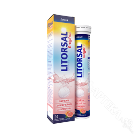 Litorsal Grejpfrut, 24 tabletki musujące