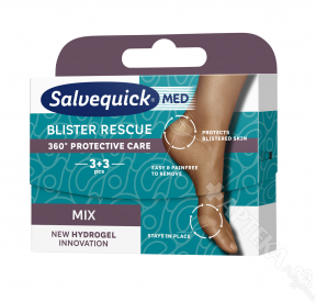 Salvequick Blister Rescue (mix), 6 plastrów