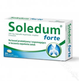 Soledum Forte 200mg, 20 kapsułek