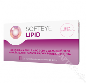 Softeye Lipid, 20 minimsów po 0,3ml
