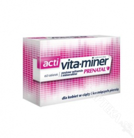 Vita-miner Prenatal, 60 tabletek