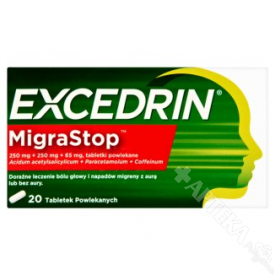 Excedrin Migra Stop, 20 tabletek