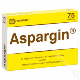 Aspargin, 75 tabletek