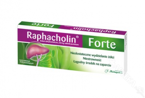 Raphacholin forte, 10 tabletek