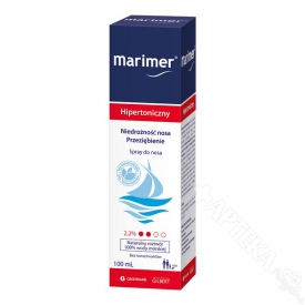 Marimer, hipertoniczny roztwór wody morskiej, 100ml