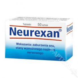 Heel Neurexan, 50 tabletek