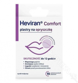 Heviran Comfort, plastry na opryszczkę, 15 sztuk