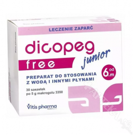 Dicopeg Junior Free, 30 saszetek