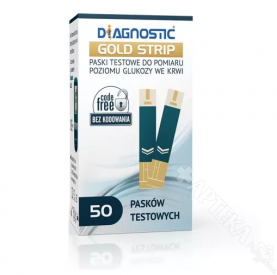 Diagnostic Gold Strip, 50 pasków testowych