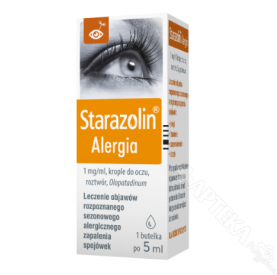 Starazolin Alergia, krople do oczu, 5ml