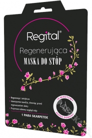 Regital, maska do stóp regenerująca, 1 para