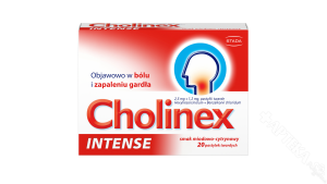 Cholinex Intense, miód+cytryna, 20 tabletek do ssania