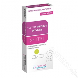Domowe Laboratorium, test na infekcje intymne pH TEST